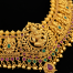 Traditional South Indian temple gold jewellery design with intricate craftsmanship